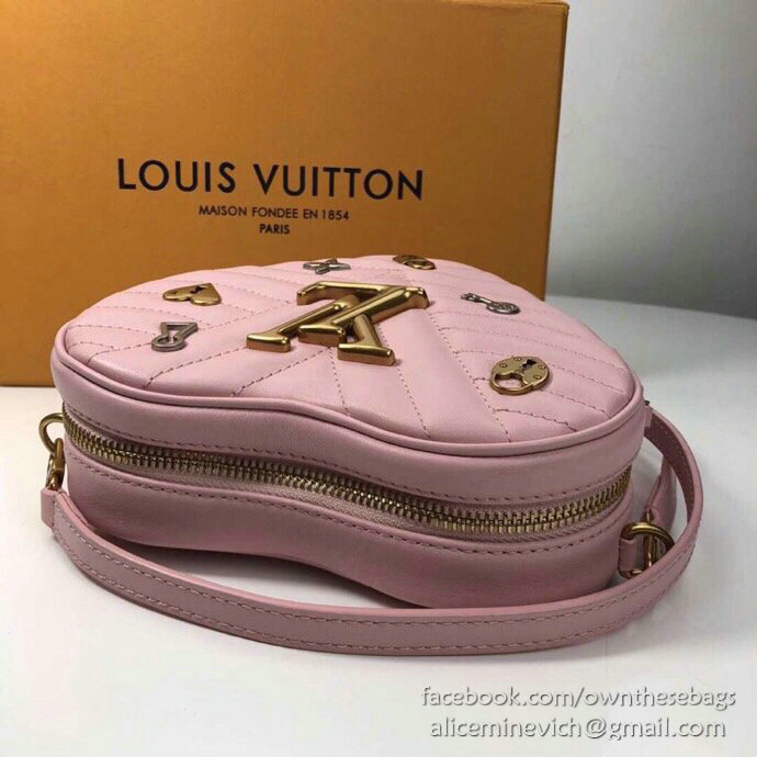 Louis Vuitton Heart Bag New Wave Pink M53205