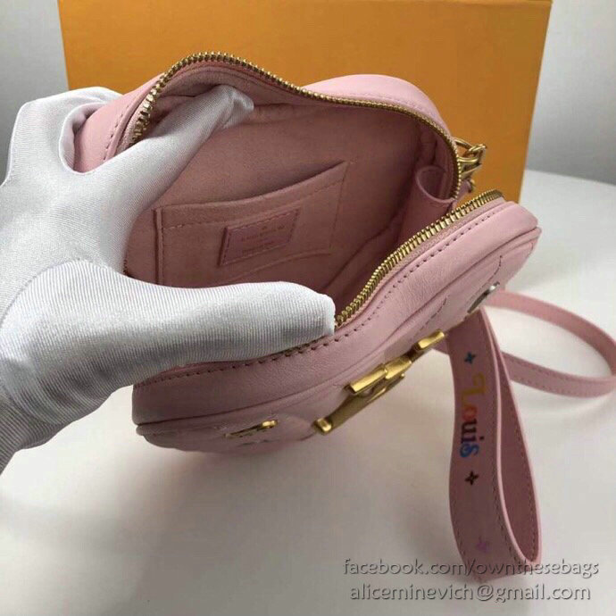 Louis Vuitton Heart Bag New Wave Pink M53205