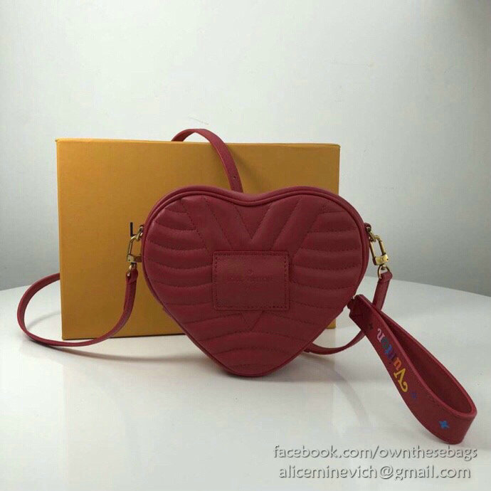 Louis Vuitton Heart Bag New Wave Red M53205