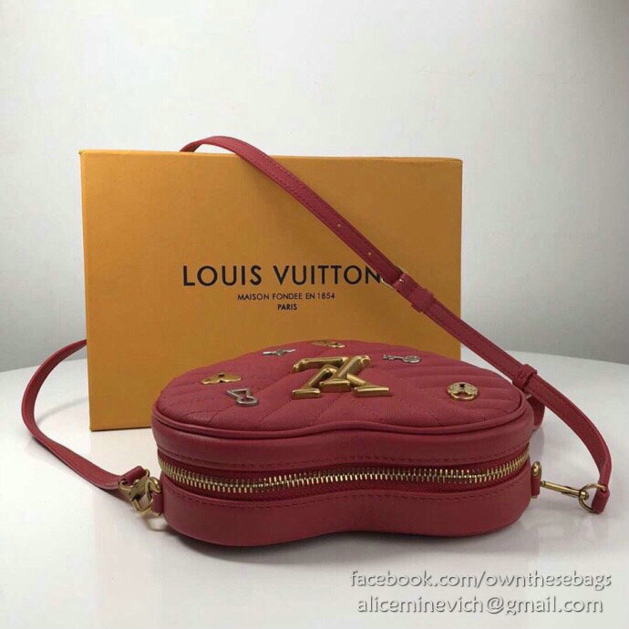 Louis Vuitton Heart Bag New Wave Red M53205