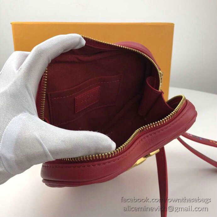 Louis Vuitton Heart Bag New Wave Red M53205