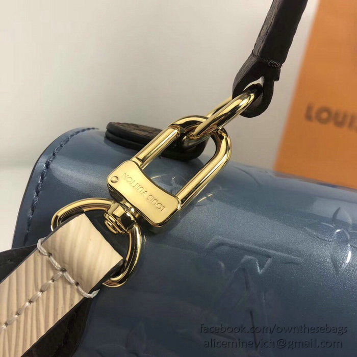 Louis Vuitton Monogram Vernis Spring Street Blue M90376