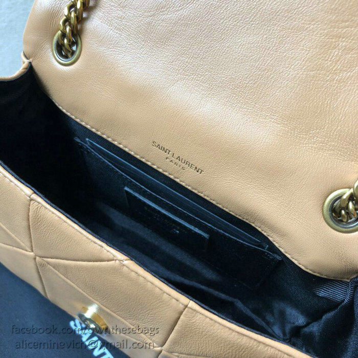 Saint Laurent Lambskin Jamie Small Bag Beige 515820