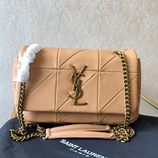 Saint Laurent Lambskin Jamie Small Bag Beige 515820