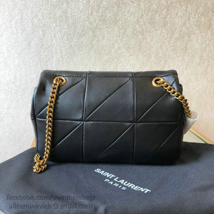 Saint Laurent Lambskin Jamie Small Bag Black 515820