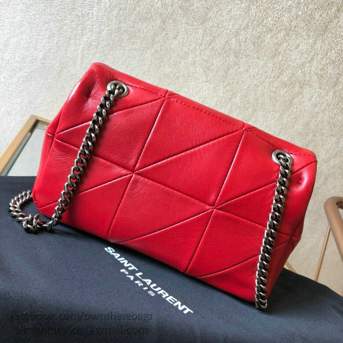 Saint Laurent Lambskin Jamie Small Bag Red 515820