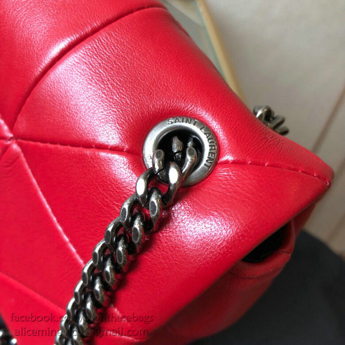 Saint Laurent Lambskin Jamie Small Bag Red 515820