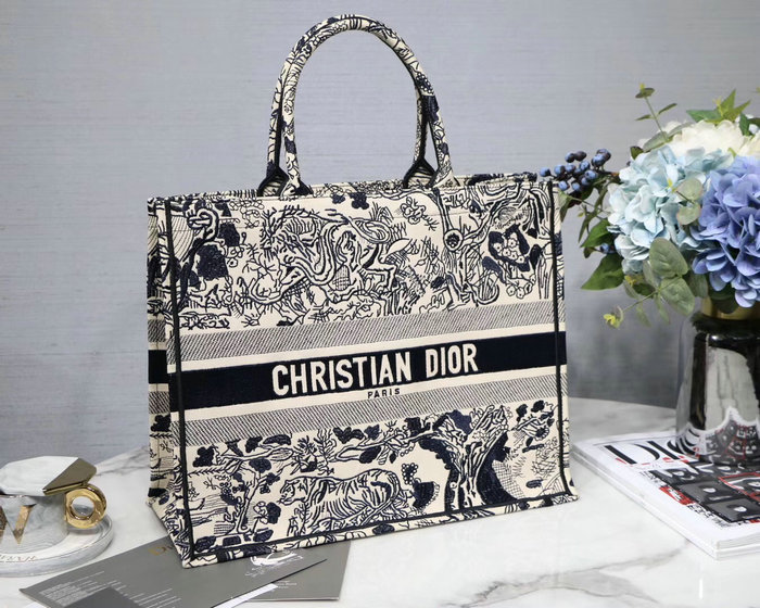 Dior Oblique Book Tote D32603