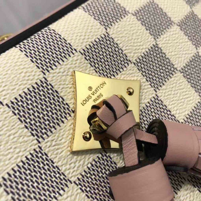 Louis Vuitton Damier Azur Canvas Saintonge Pink N40154