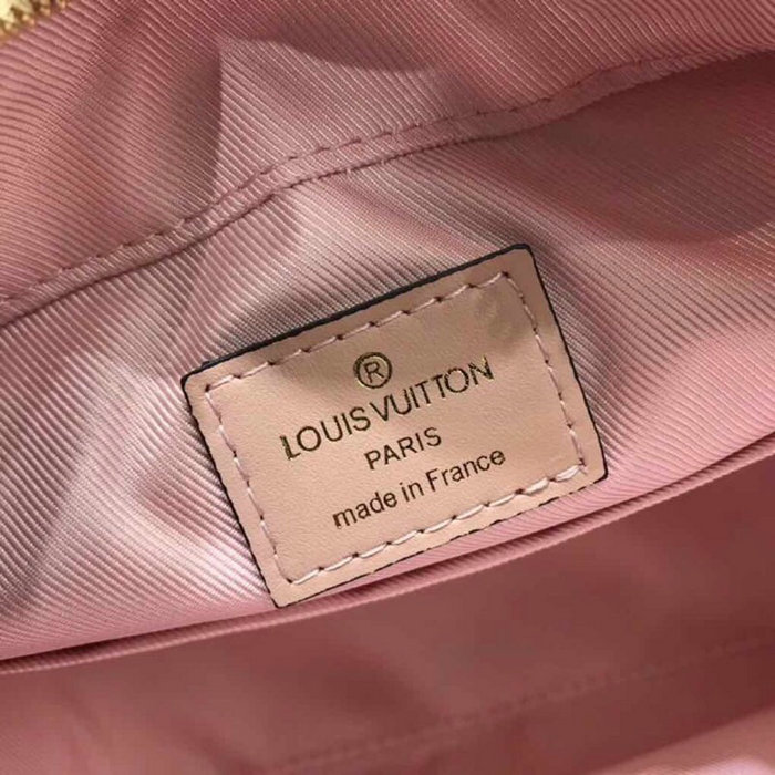 Louis Vuitton Damier Azur Canvas Saintonge Pink N40154