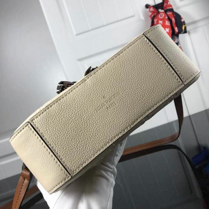 Louis Vuitton Monogram Empreinte Saintonge Cream M44597