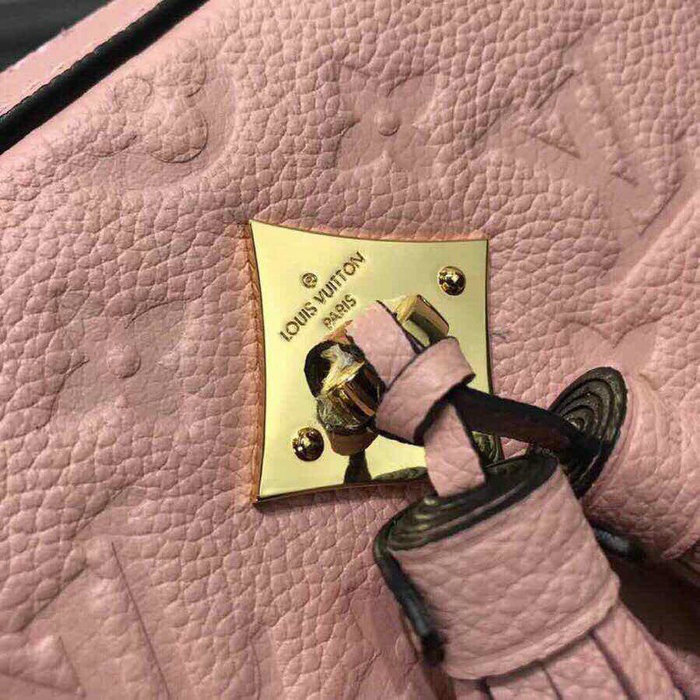 Louis Vuitton Monogram Empreinte Saintonge Pink M44597