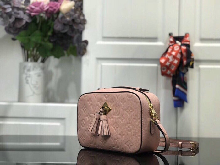 Louis Vuitton Monogram Empreinte Saintonge Pink M44597