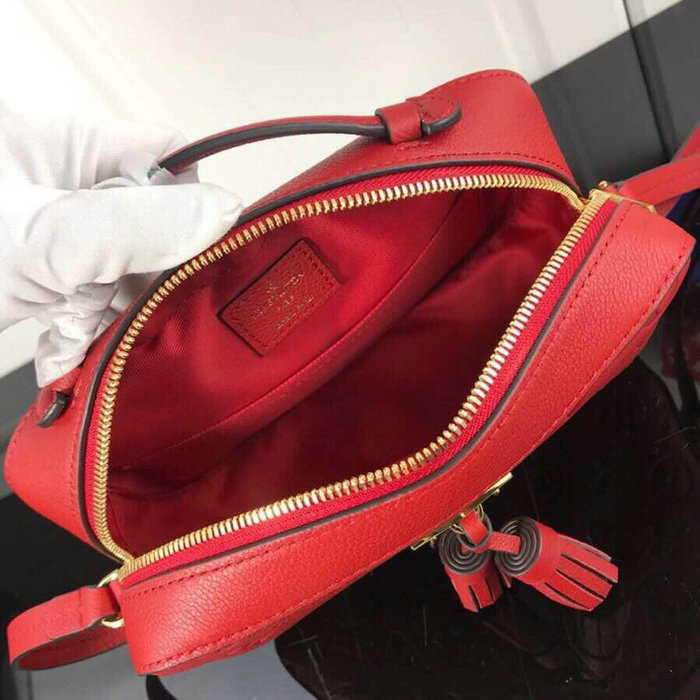 Louis Vuitton Monogram Empreinte Saintonge Red M44597