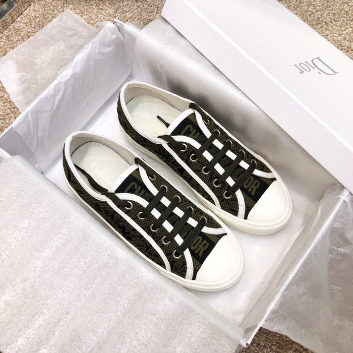 Dior Black Sneaker Green D40303