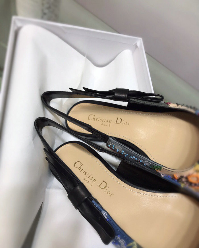 Dior J'Adior Slingback Flat D40302