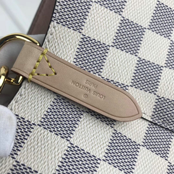 Louis Vuitton Damier Azur Canvas Neonoe Pink N40153