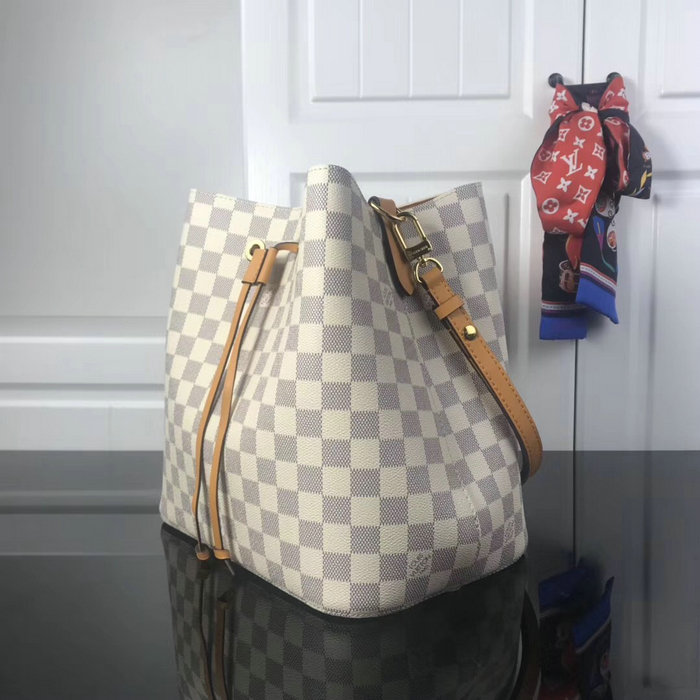 Louis Vuitton Damier Azur Canvas Neonoe Yellow N40153