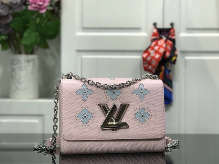 Louis Vuitton Epi Leather Twist MM Pink M52131