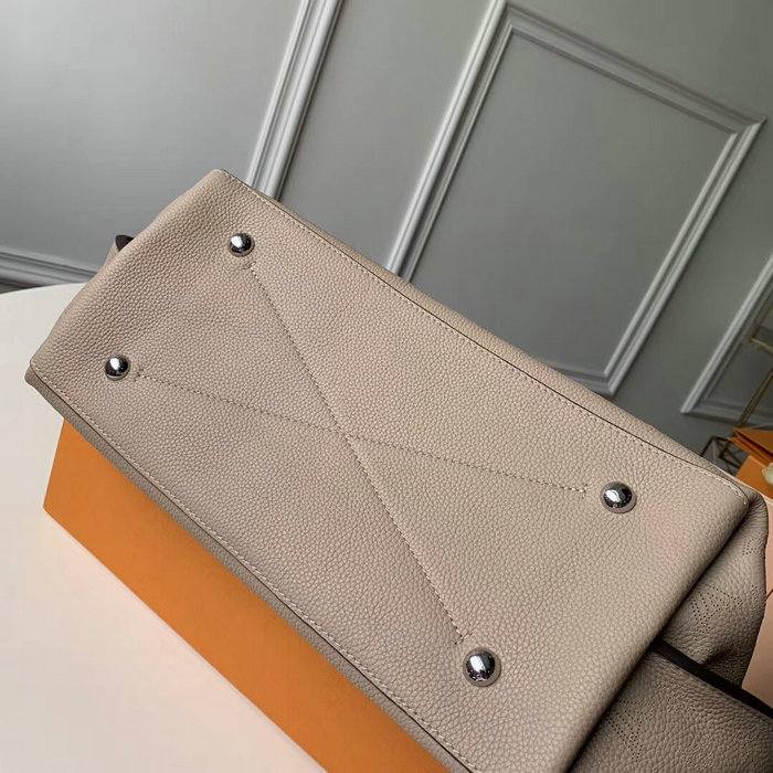 Louis Vuitton Mahina Leather Carmel Grey M53188