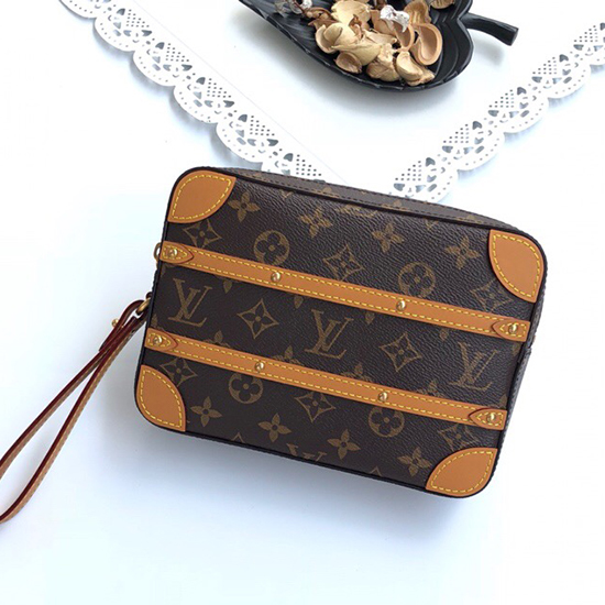 Louis Vuitton Monogram Canvas Clutch Bag M44355