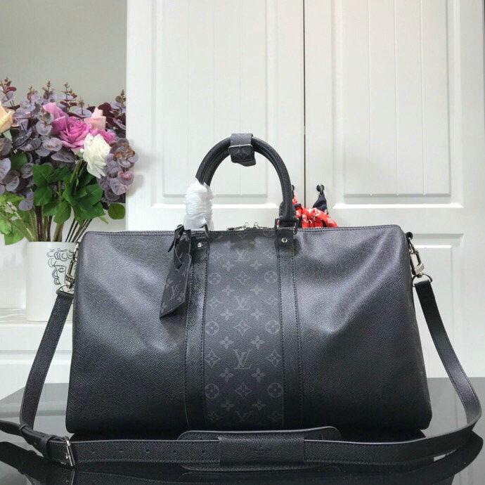 Louis Vuitton Keepall 45 Black M30235