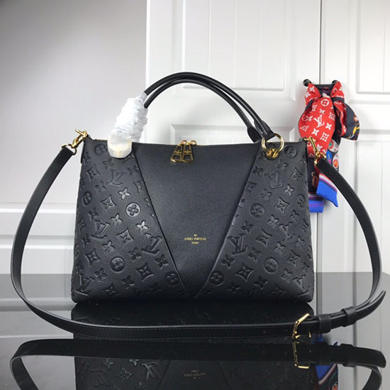 Louis Vuitton Monogram Empreinte V TOTE MM Black M44397