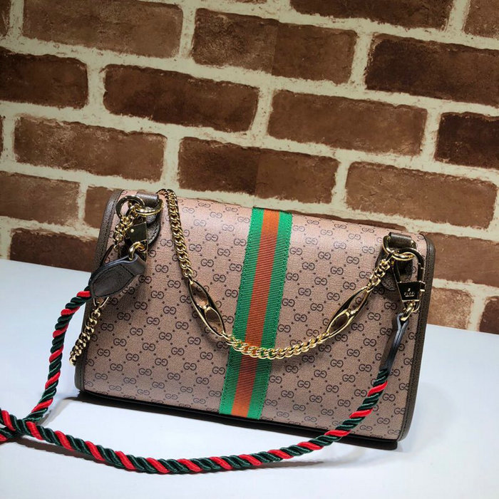 Gucci Rajah Canvas Small Shoulder Bag 570145