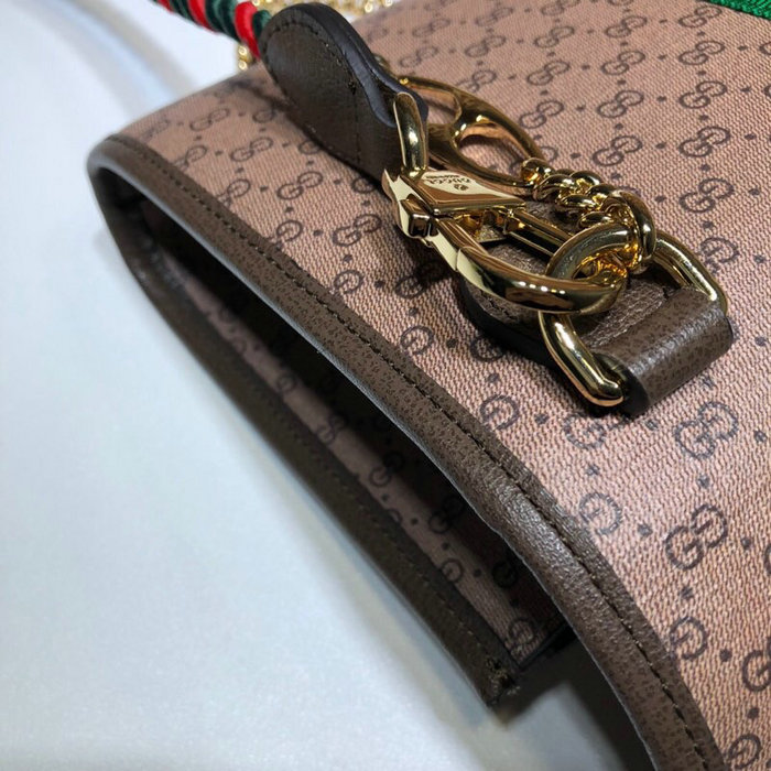 Gucci Rajah Canvas Small Shoulder Bag 570145