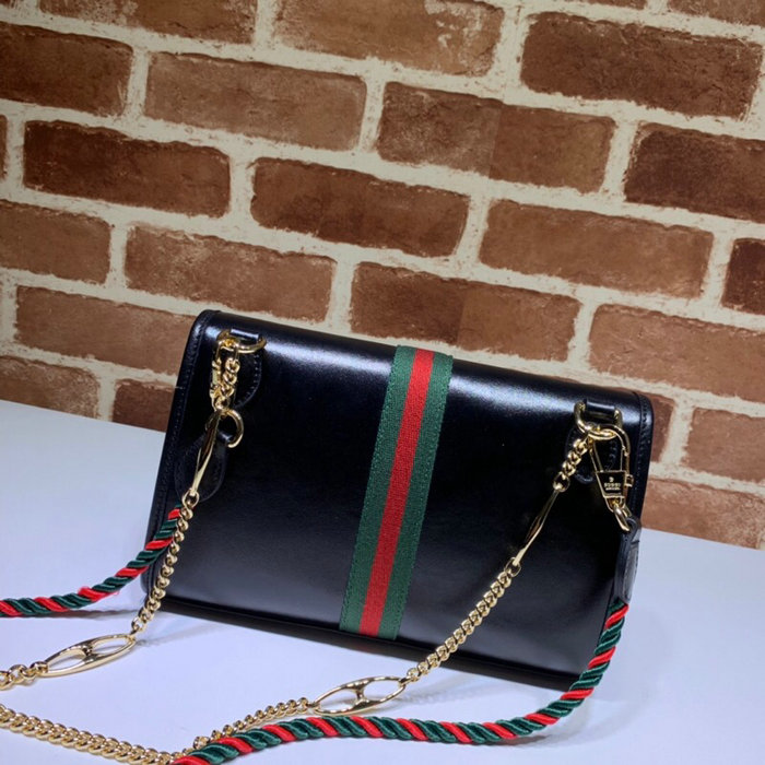 Gucci Rajah Small Shoulder Bag Black 570145