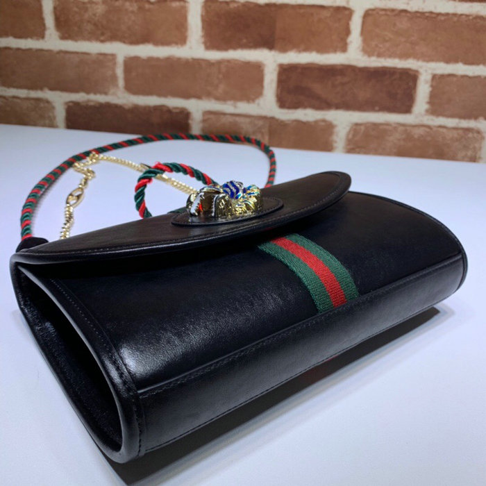 Gucci Rajah Small Shoulder Bag Black 570145