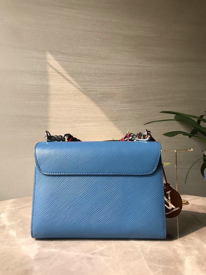 Louis Vuitton Epi Leather Twist MM Blue M53597