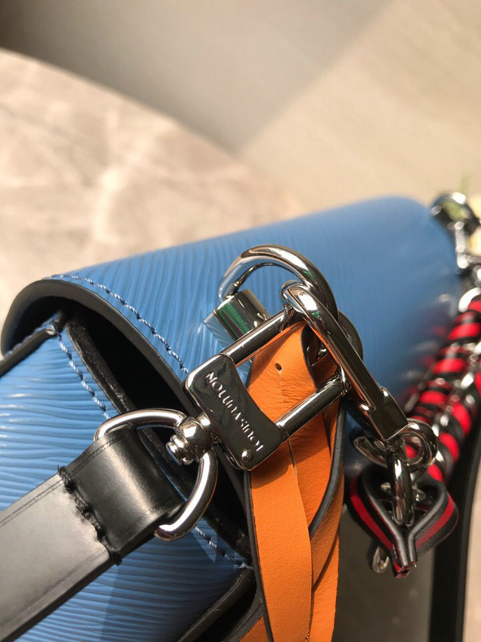 Louis Vuitton Epi Leather Twist MM Blue M53597