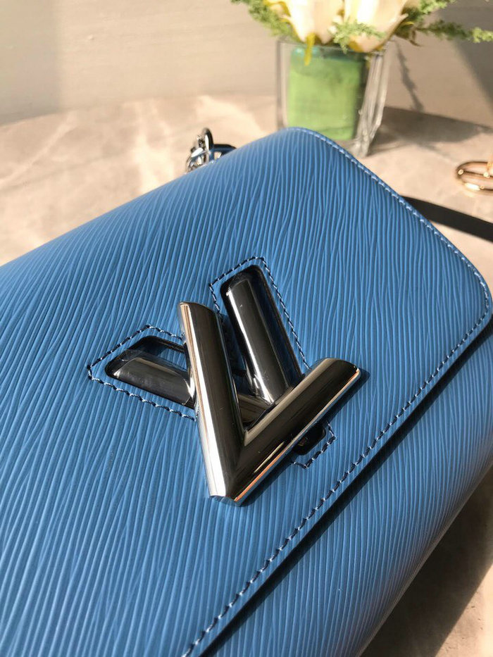 Louis Vuitton Epi Leather Twist MM Blue M53597