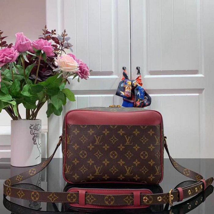 Louis Vuitton Monogram Canvas Nil Slim Burgundy M51478