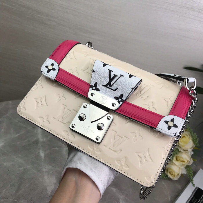 Louis Vuitton Monogram Vernis LV Wynwood Creme M90442