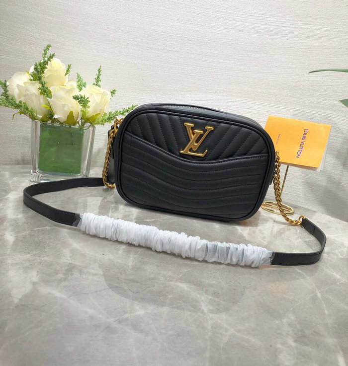 Louis Vuitton New Wave Camera Bag Black M53682