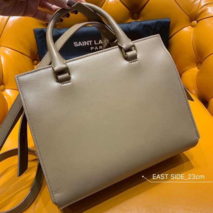 Saint Laurent East Side Small Tote Bag in Smooth Leather 554116