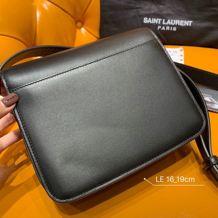 Saint Laurent Le 61 Small Saddle Bag Black 568569