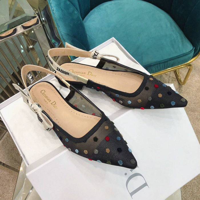 Dior J'adior Slingback Pump Black D05169