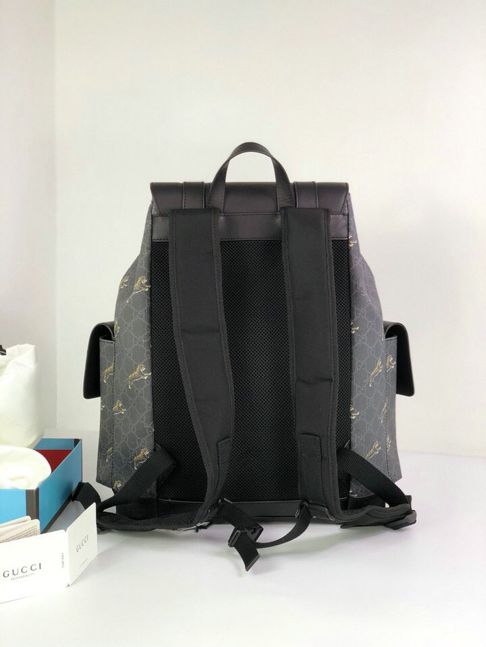 Gucci Soft GG Supreme Tigers Backpack 495563