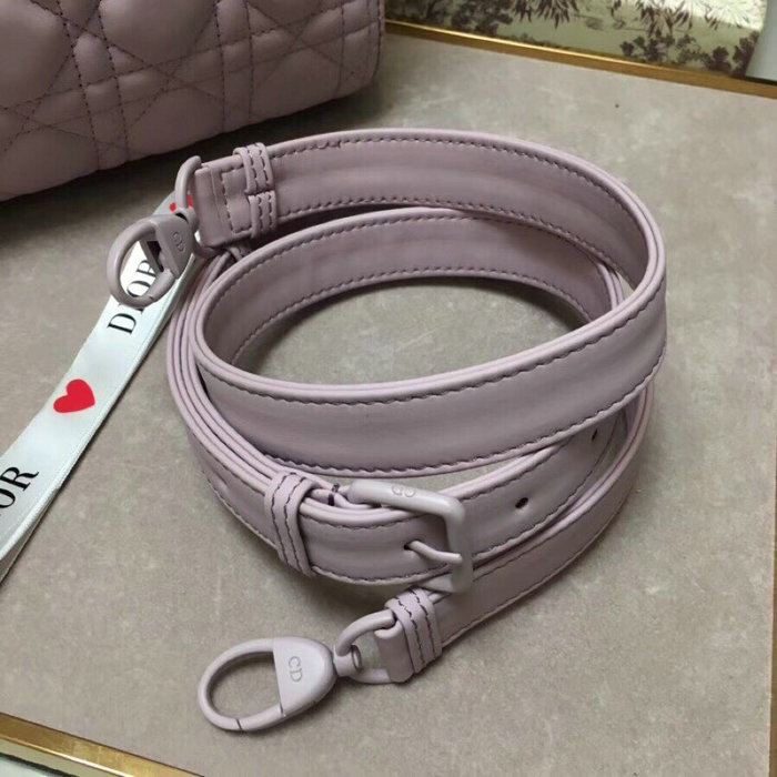 Lady Dior Ultra-Matte Bag Purple D92401