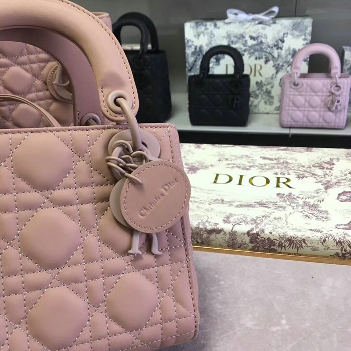 Mini Lady Dior Ultra-Matte Bag Nude D91702