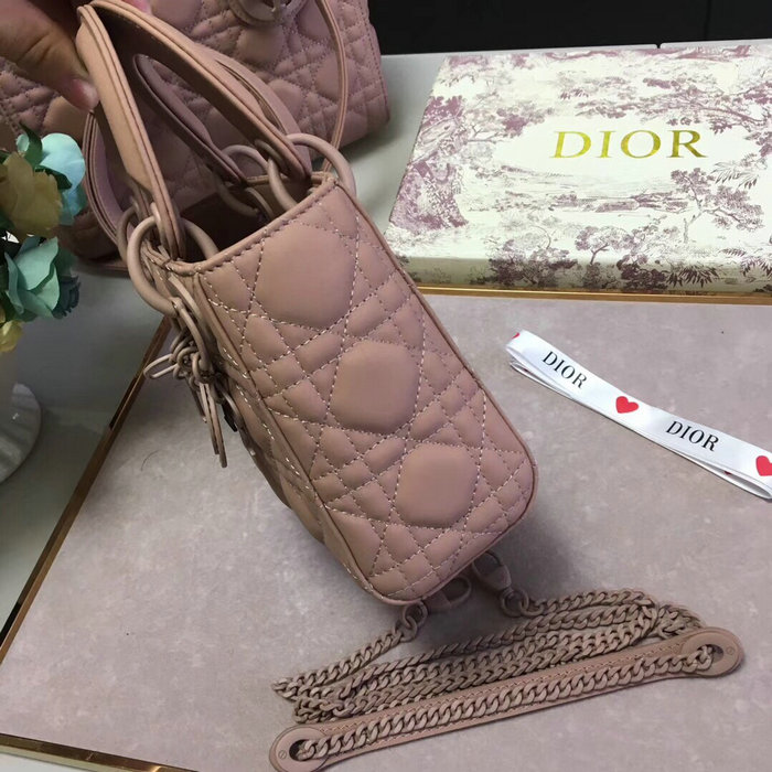 Mini Lady Dior Ultra-Matte Bag Nude D91702