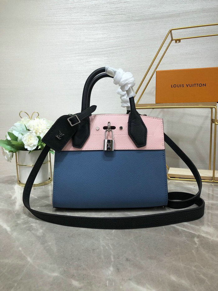 Louis Vuitton City Steamer Mini Blue and Pink M53804