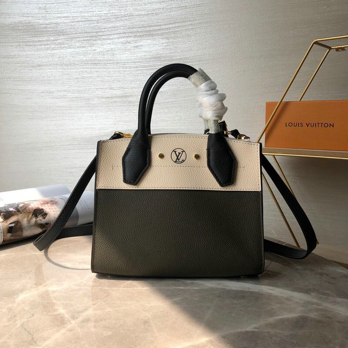 Louis Vuitton City Steamer Mini Green and Cream M53804