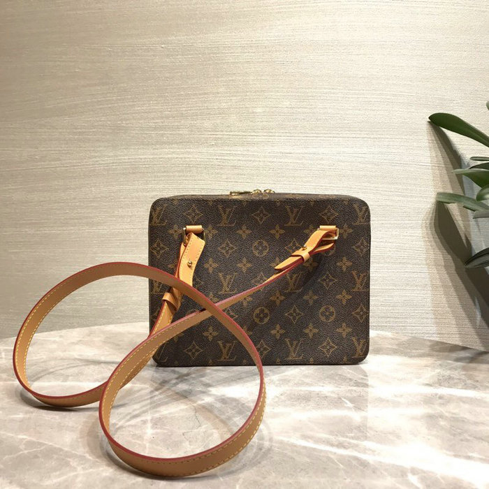 Louis Vuitton Monogram Canvas Shoulder Bag M44357