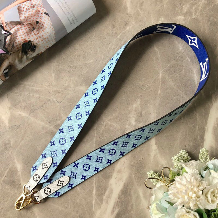 Louis Vuitton Monogram Canvas Shoulder Strap Blue M05311