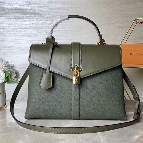 Louis Vuitton Rose Des Vents MM Green M53816