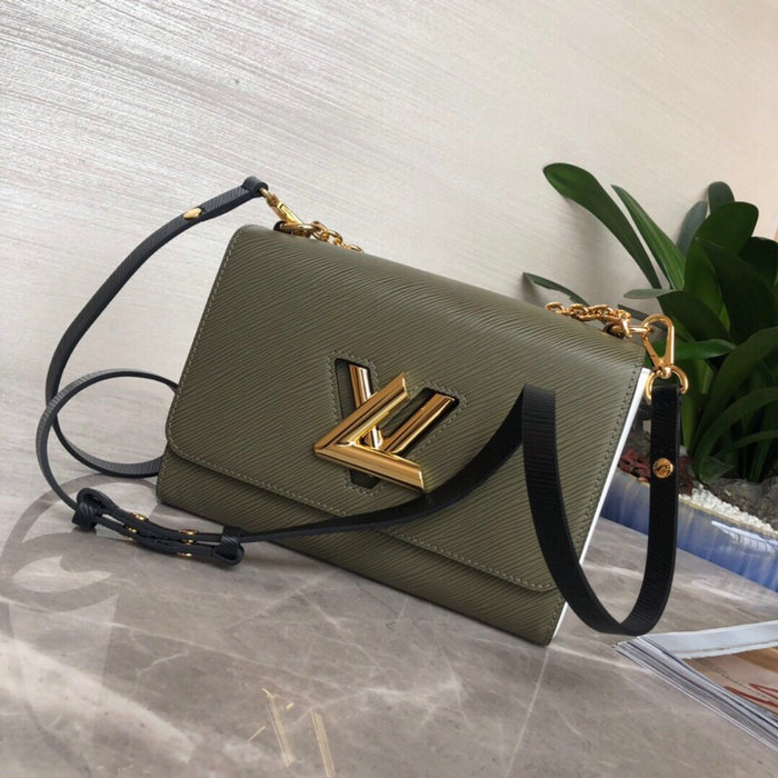 Louis Vuitton Twist MM Green M53597